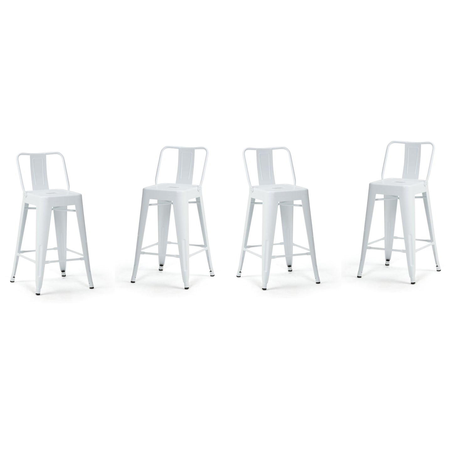 Rayne Metal Counter Height Stool (Set of 4)