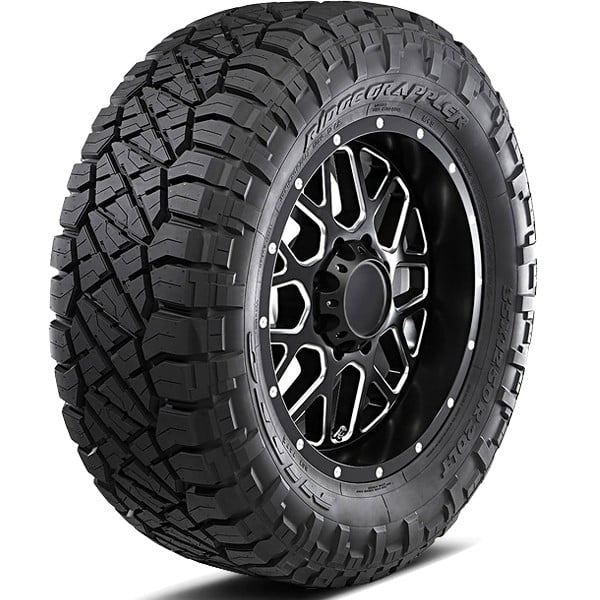 1 Nitto Ridge Grappler 35x12.5x17 121Q 10 Ply Mud/All Terrain Hybrid Tires 217020 / 35/1250/17 / 35125017