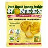 12 Pack Honees Honey Lemon Menthol Eucalytpus Drops, 20 ct