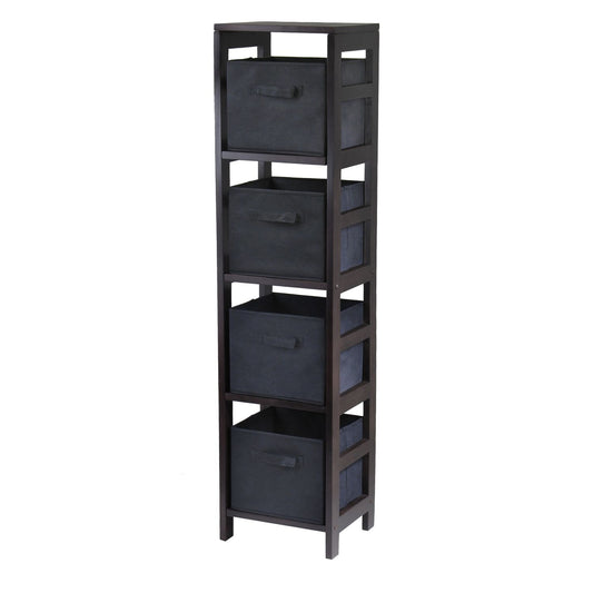 Winsome Capri 4-Section Storage Shelf