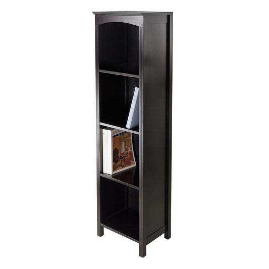 Winsome Terrace Narrow 5-Tier Storage Bookshelf