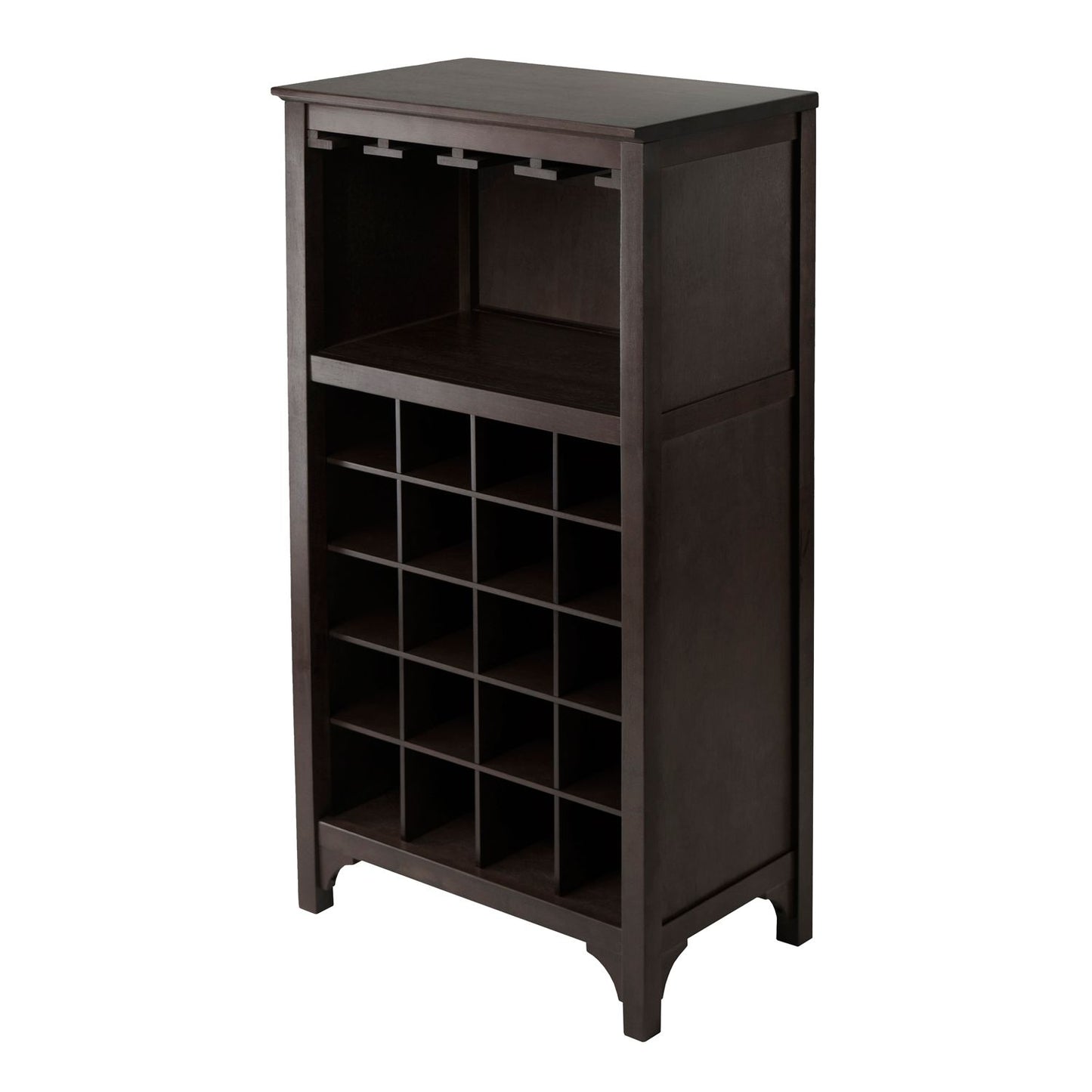 Winsome Ancona Modular 20-Bottle Wine Cabinet