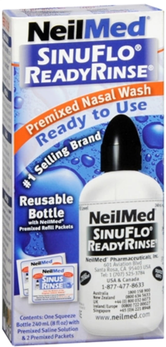 NeilMed SinuFlo ReadyRinse 8 oz (Pack of 2)