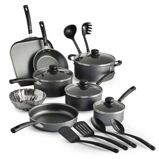 18 Piece Non-stick Cookware Set - Pots and Pans - Cooking Set