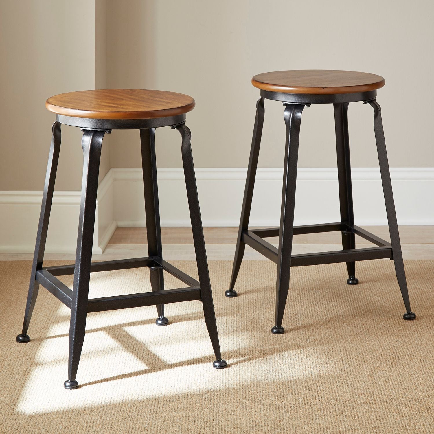 Adele 2-piece Counter Stool Set