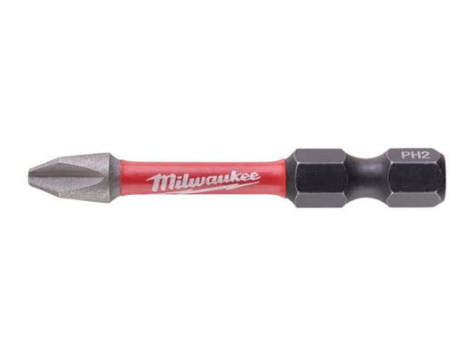 Milwaukee - SHOCKWAVE™ Impact Duty Bits PH2 x 50mm (Pack 10)