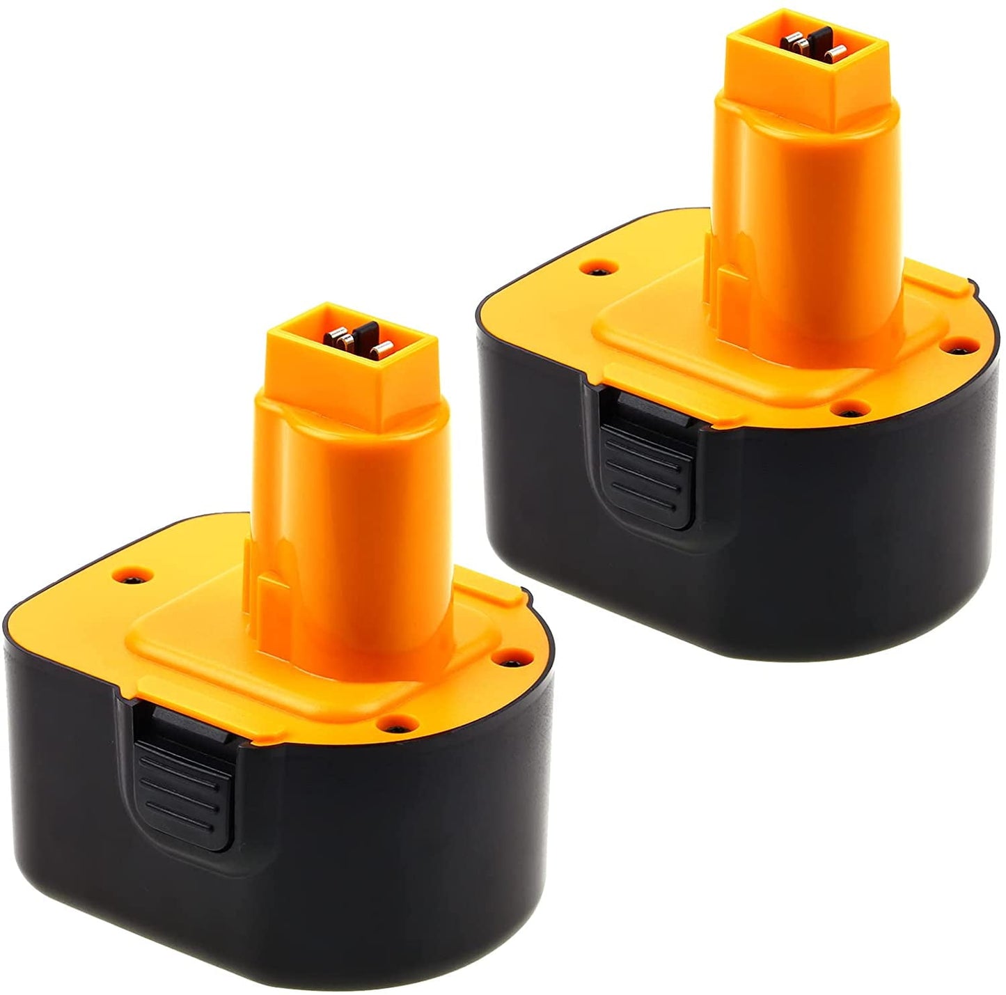 2 Pack 3.6Ah Ni-Mh Replacement Battery Compatible with Dewalt 12V Battery DC9071 DW9072 DW9071 DE9074 DE9037 DE9071 DE9072 DE9075 397745-01 152250-27