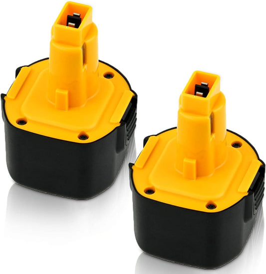 2 Pack 9.6 Volt 3600mAh Ni-Mh DW9062 Battery Replacement for Dewalt 9.6V Battery DW9061 DE9036 DE9061 DE9062 DW926 DW955K DW955 DW926K-2 DW926K DW902 DW050