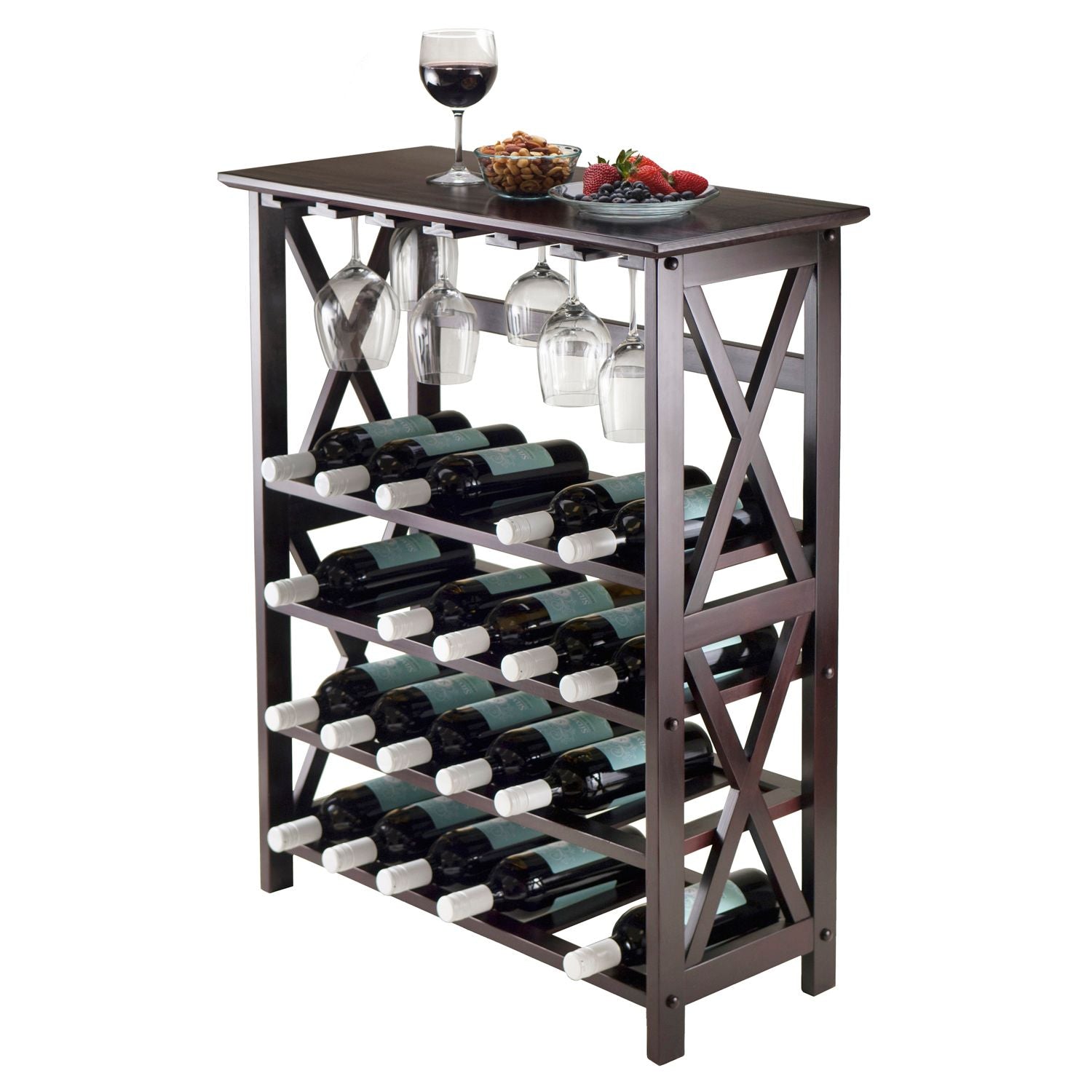 Winsome Rio 24-Bottle Wine Rack