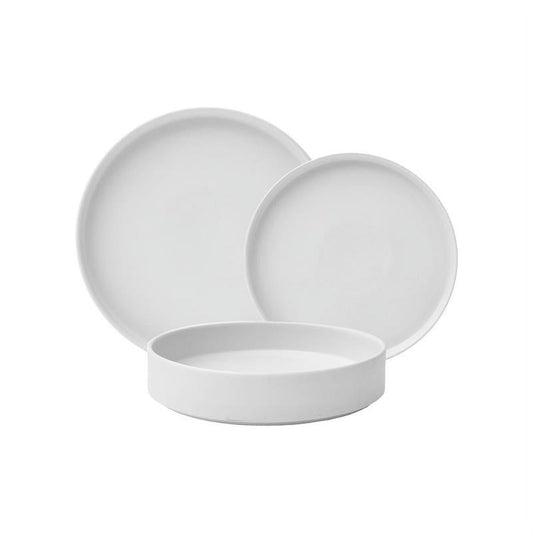 222 Fifth Kaden Stoneware Dinnerware Set, 12-piece, White