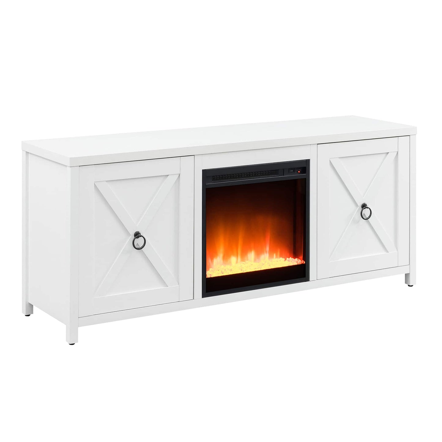 Felinna Crystal Fireplace TV Stand for Most TVs up to 65"