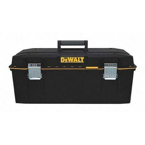 28 W Structural Foam, Black Portable Tool Box, Matte, 11-3/5 H x 28 L