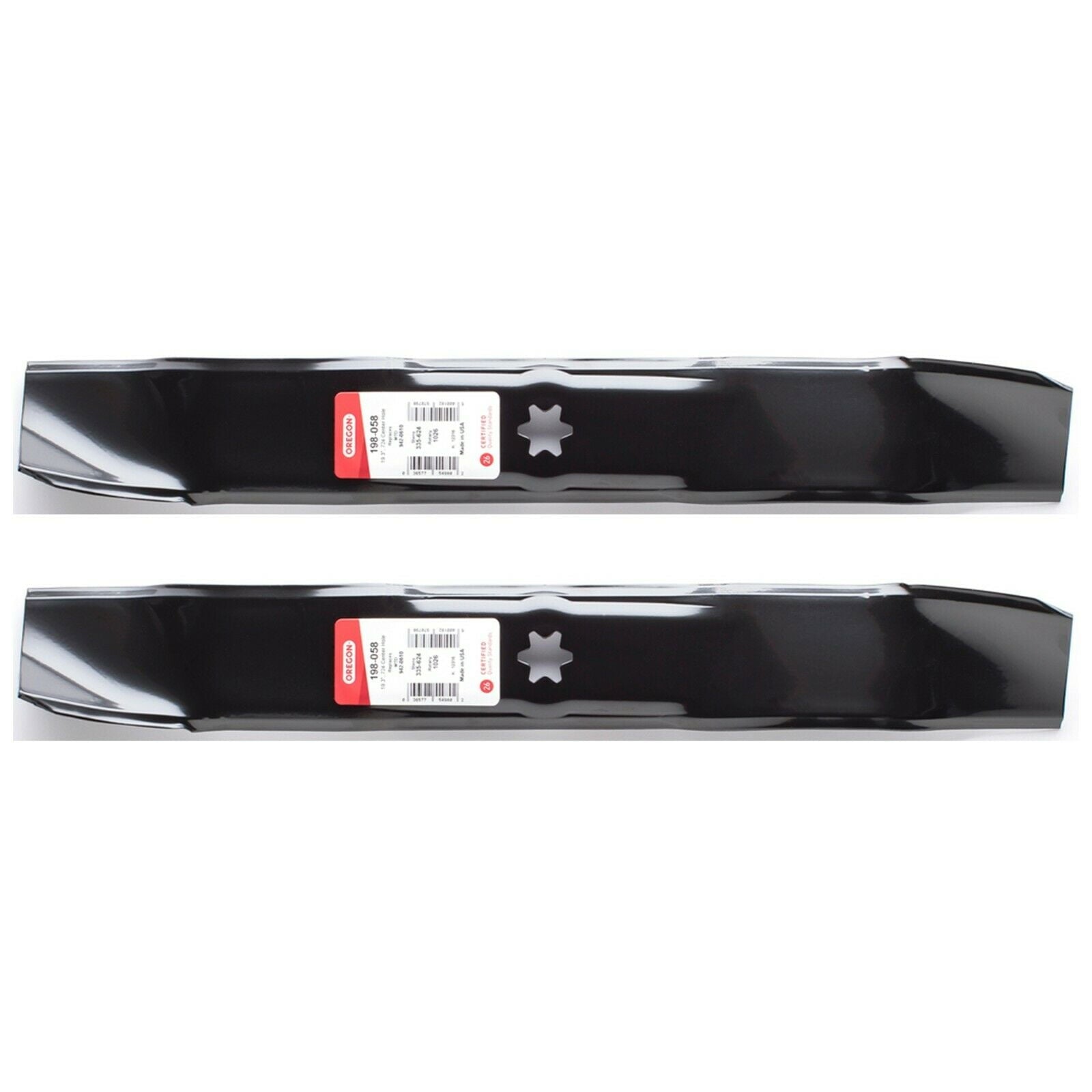 2PK Oregon 198-058 Blades for MTD 742-0610 942-0610A 742-0654 942-0654 Troy-Bilt 742-0739