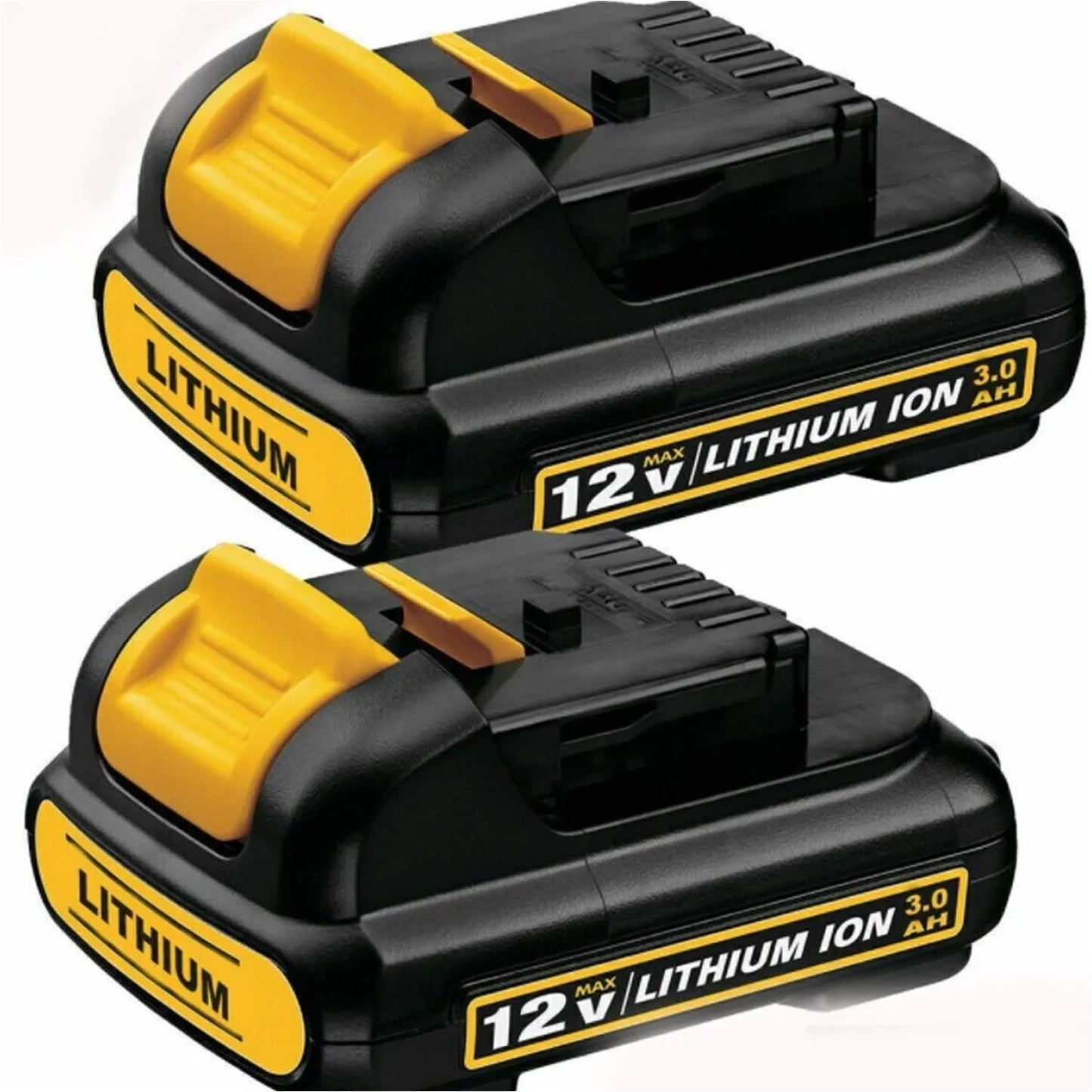 2Pack 12v 3.0Ah 12Volt Max Lithium-ion Battery For Dewalt DCB127-2 DCB120 DCB121