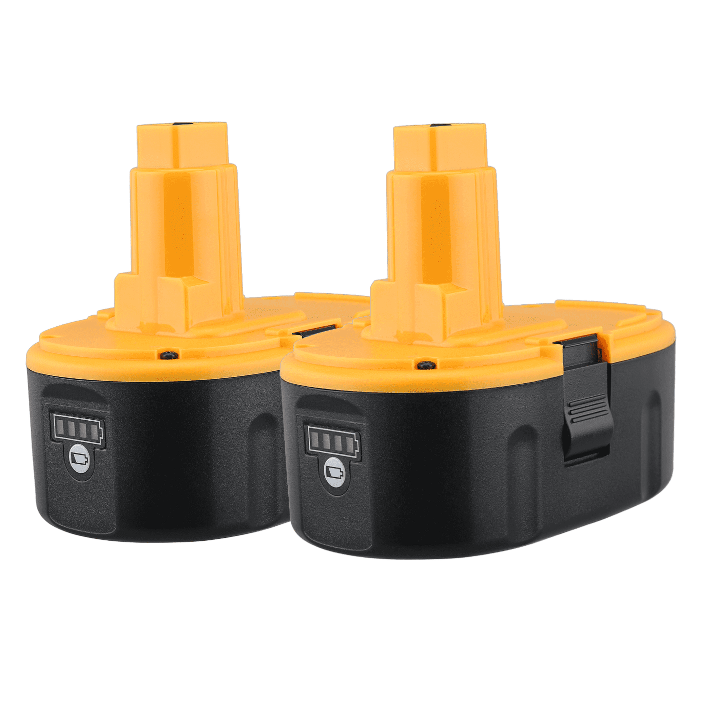 2Pack 6.0Ah Lithium-Ion Replacement Battery for Dewalt 18V Battery DC9096 DC9098 DC9099 DE9039 DE9095 DE9096 DE9098