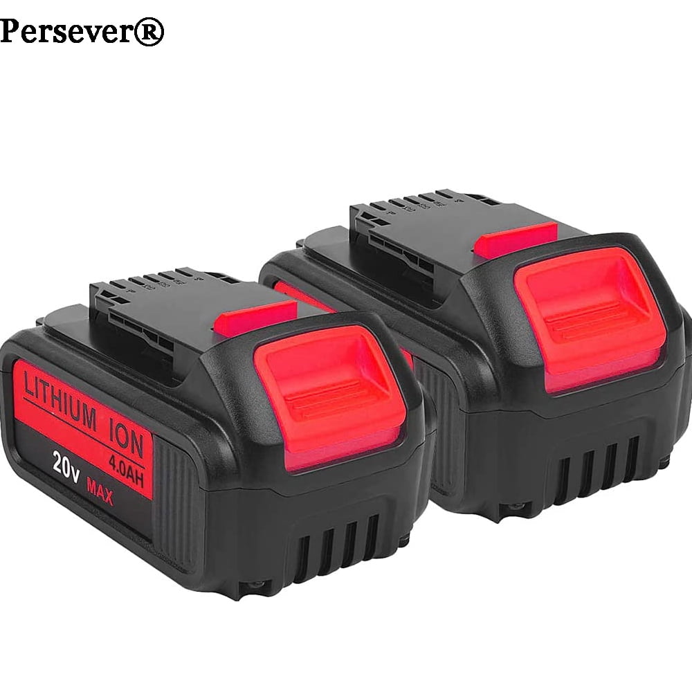 2Pack DCB200 4.0Ah Dewalt Replacement Battery Compatible with 20V Max DCB206 DCB205-2 DCB200