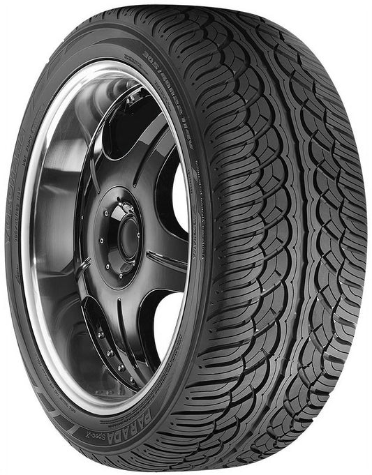 Yokohama Parada Spec-X High Performance Tire - 255/40R20 101V Fits: 2022-23 Volkswagen Tiguan Highline R-Line, 2017-18 Volkswagen Tiguan Highline