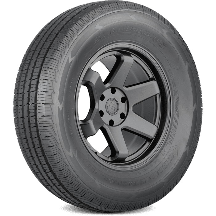 Americus Commercial LT All-Season Tire - LT265/75R16 123Q LRE 10PLY Rated