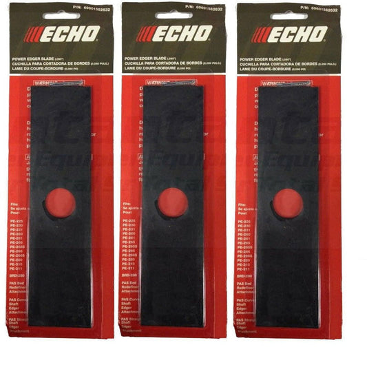 (3) 2PACKS OF ECHO POWER EDGER BLADES .090" THICKNESS 8" FOR PE-200, PE-210, PE225, PE-2400, PE-311, PE-3100 69601552632