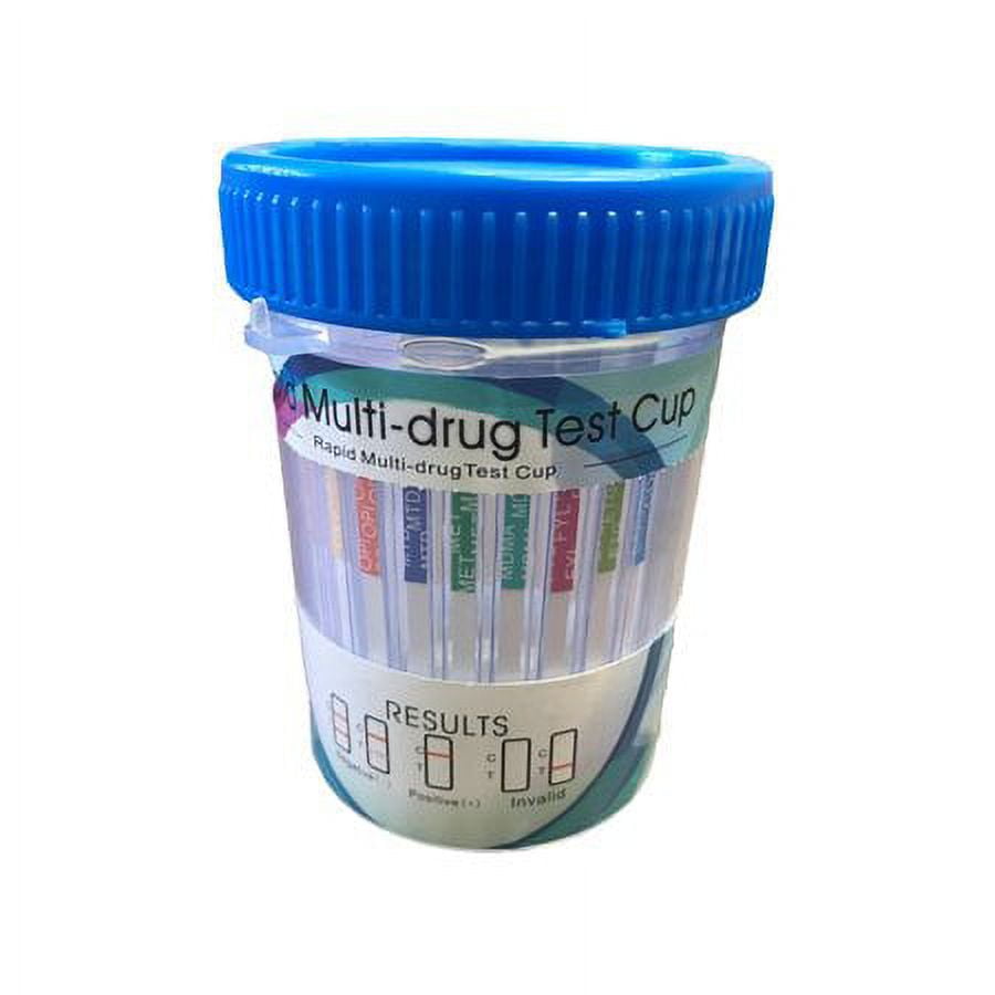 (3 PACK) 14 Panel Drug Test Cup with ETG (Alcohol) and FEN, AMP/BAR/BUP/BZO/COZ/METH/MDMA/MTD/OPI/OXY/PCP/THC/ETG/FEN