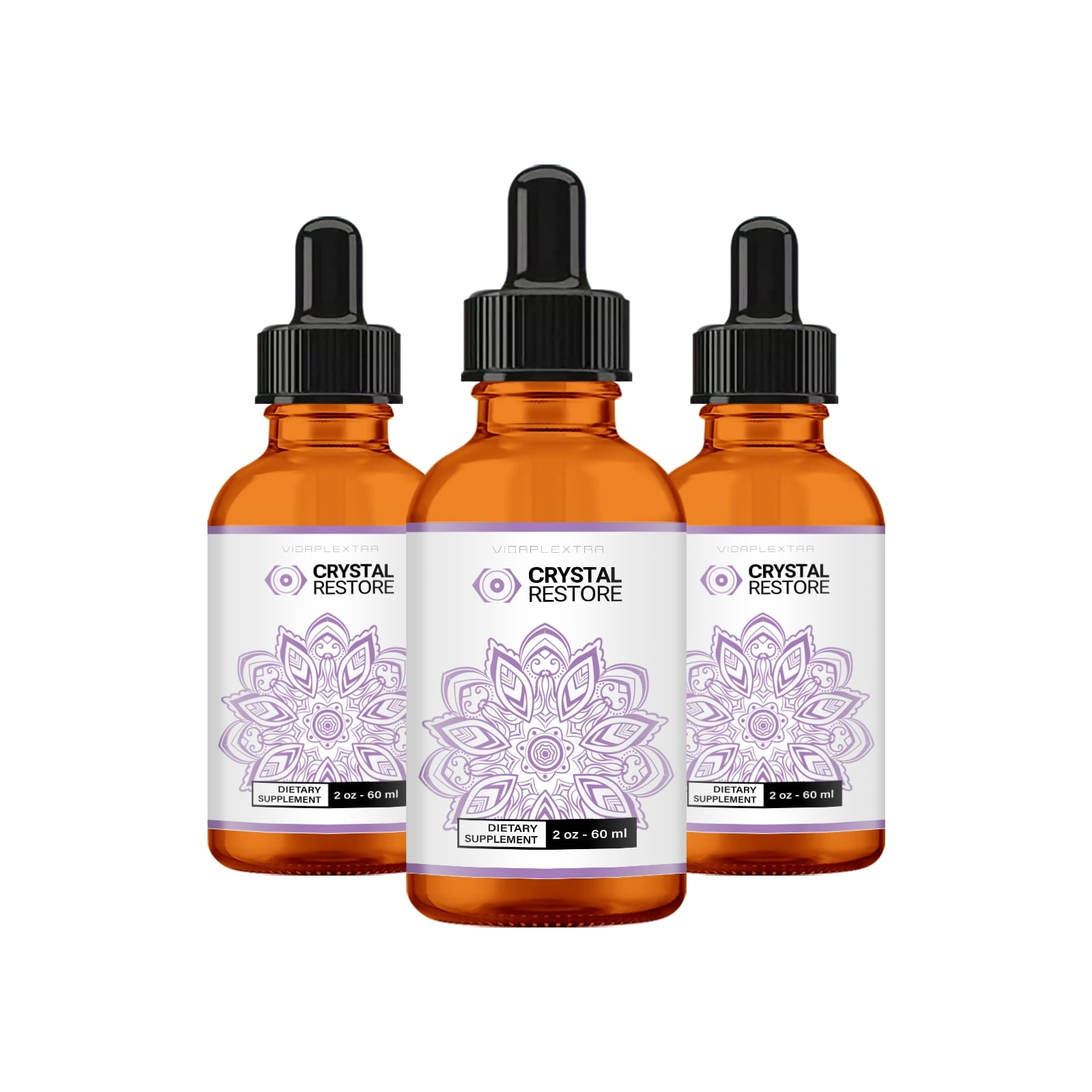 (3 Pack) Crystal Restore - Crystal Restore Liquid Drops