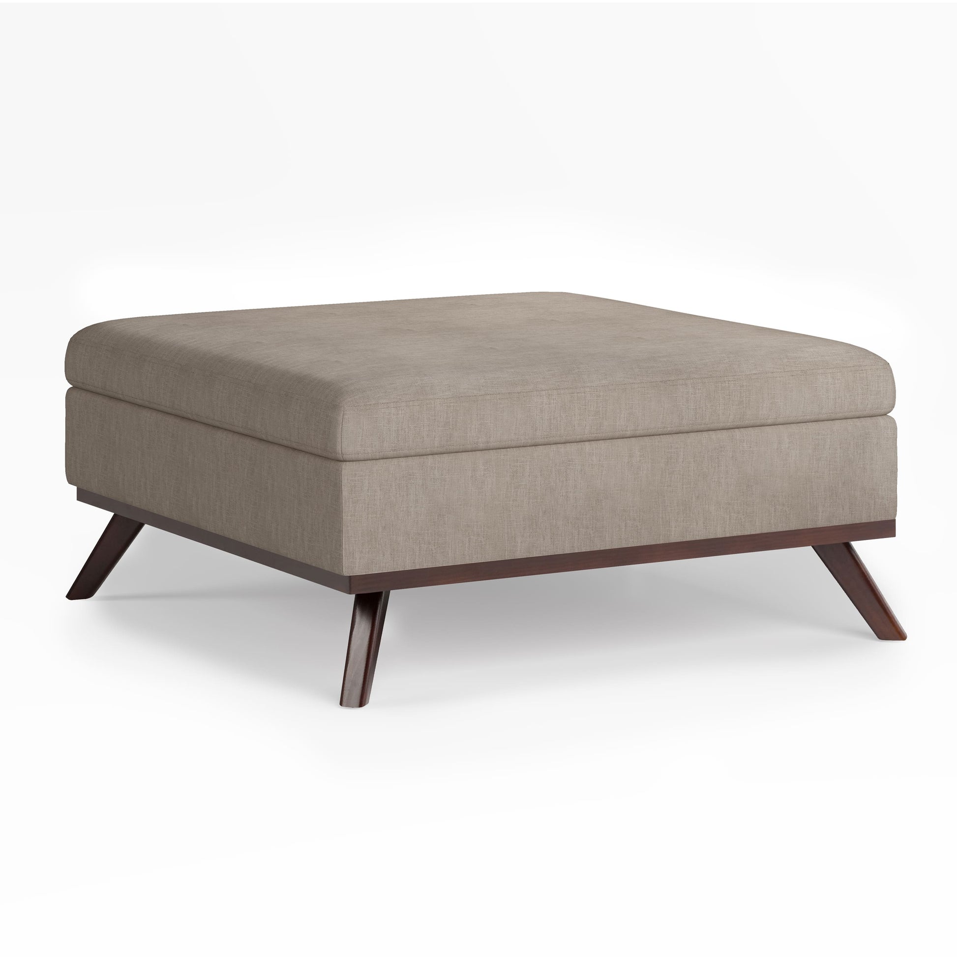 Owen Square Coffee Table Storage Ottoman