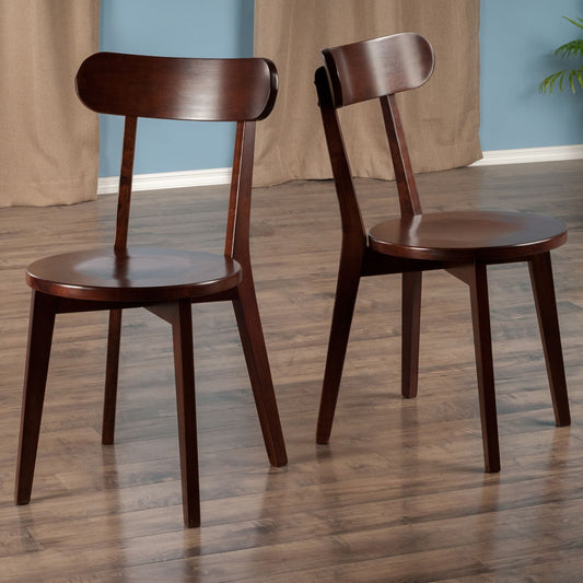 Winsome Pauline Dining Chair 2-piece Set