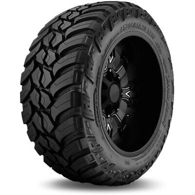 37x12.50R17LT Amp Terrain Attack M/T 124Q D/8 Ply Black Wall .