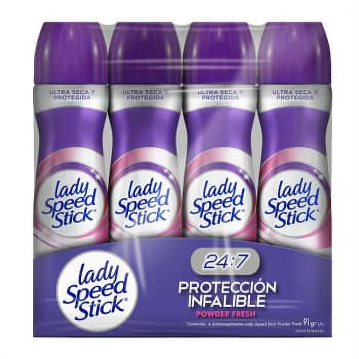 4 Lady Speed Stick Powder deodorant spray Fresh 91g