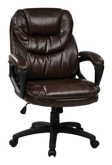 Faux Leather Manager's Chair