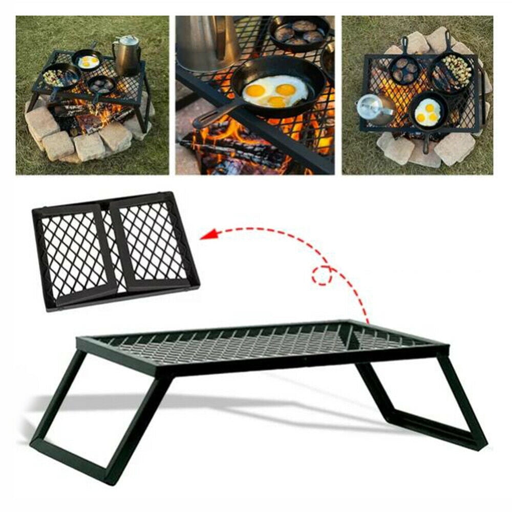 DENEST Portable BBQ Grill Picnic Campfire Cooking for Outdoor Camping