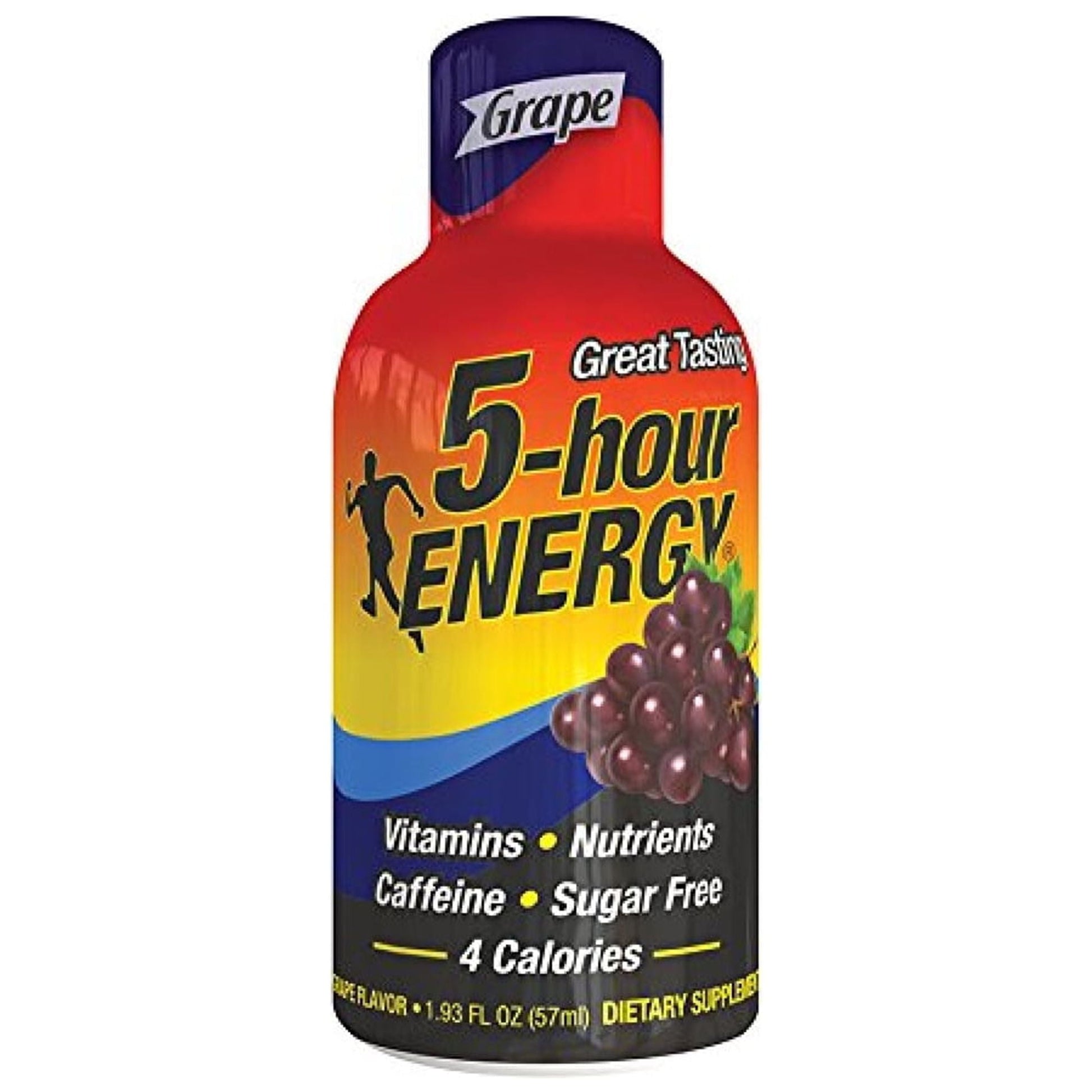 5-Hour Energy™ Original Energy Drink, 2 Oz, Grape (Pack of 6)