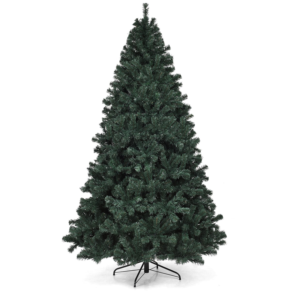 7.5Ft Pre-Lit Christmas Tree Hinged 550 Multicolor Lights