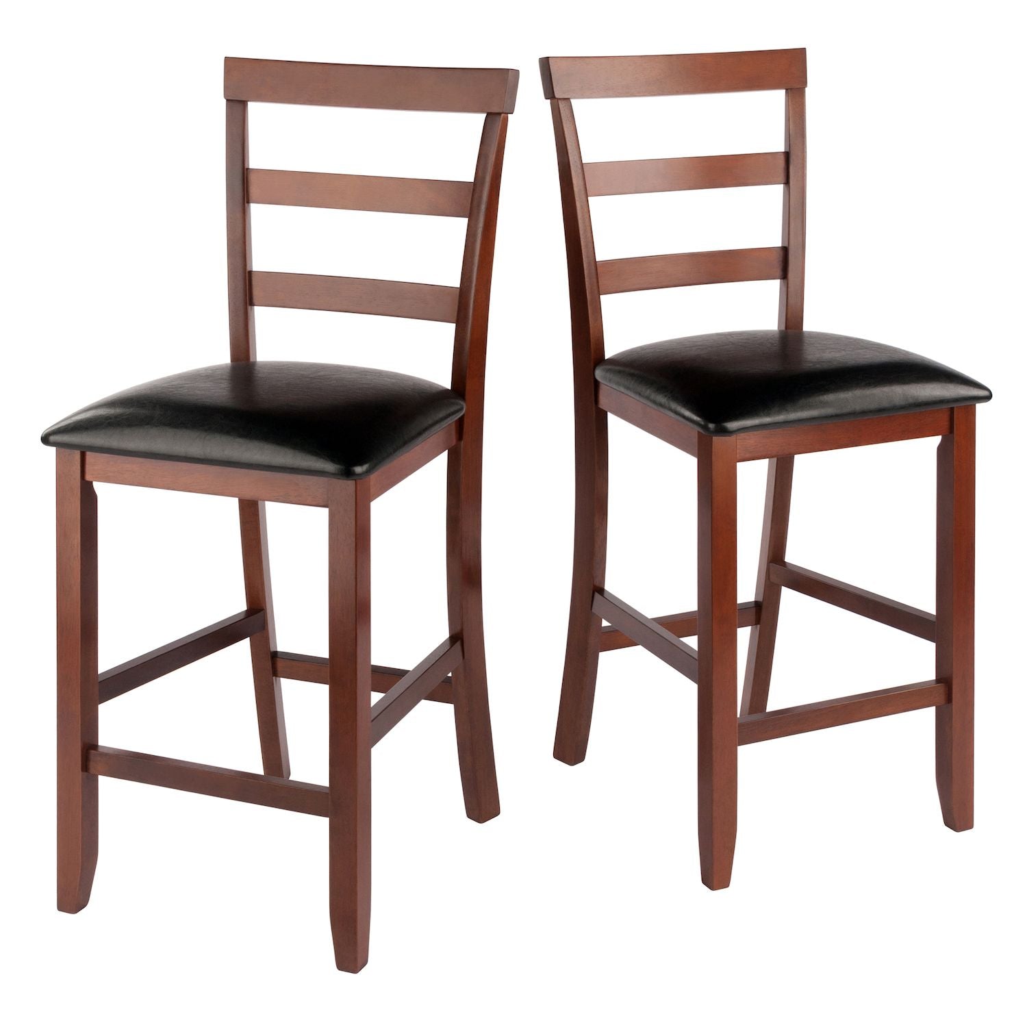 Winsome Simone Ladder Back Counter Stool 2-piece Set