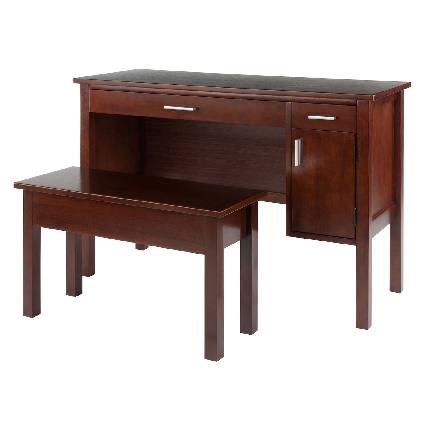 Winsome Emmett Desk  Bench 2-piece Set