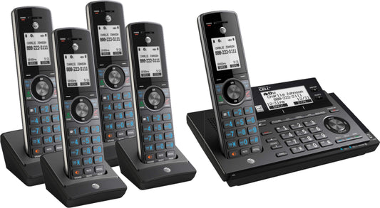 CLP99587 Connect to Cell DECT 6.0 Expandable Cordless Phone System with Digital Answering System and Smart Call Blocker