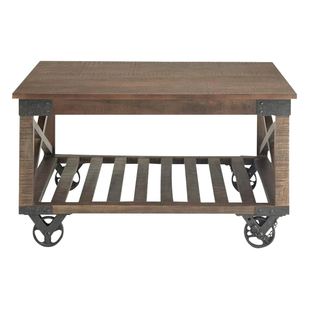 Harding Square Industrial Mango Wood Coffee Table