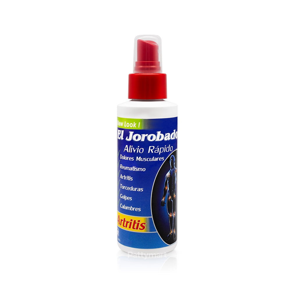 El Jorobado Spray Artritis 4oz (118ml) / Spray el Jorobado