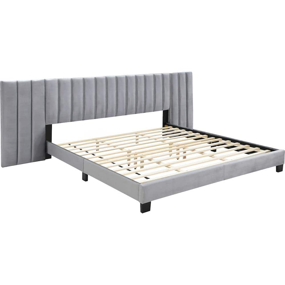 Gramercy Modern Upholstered King Platform Bed