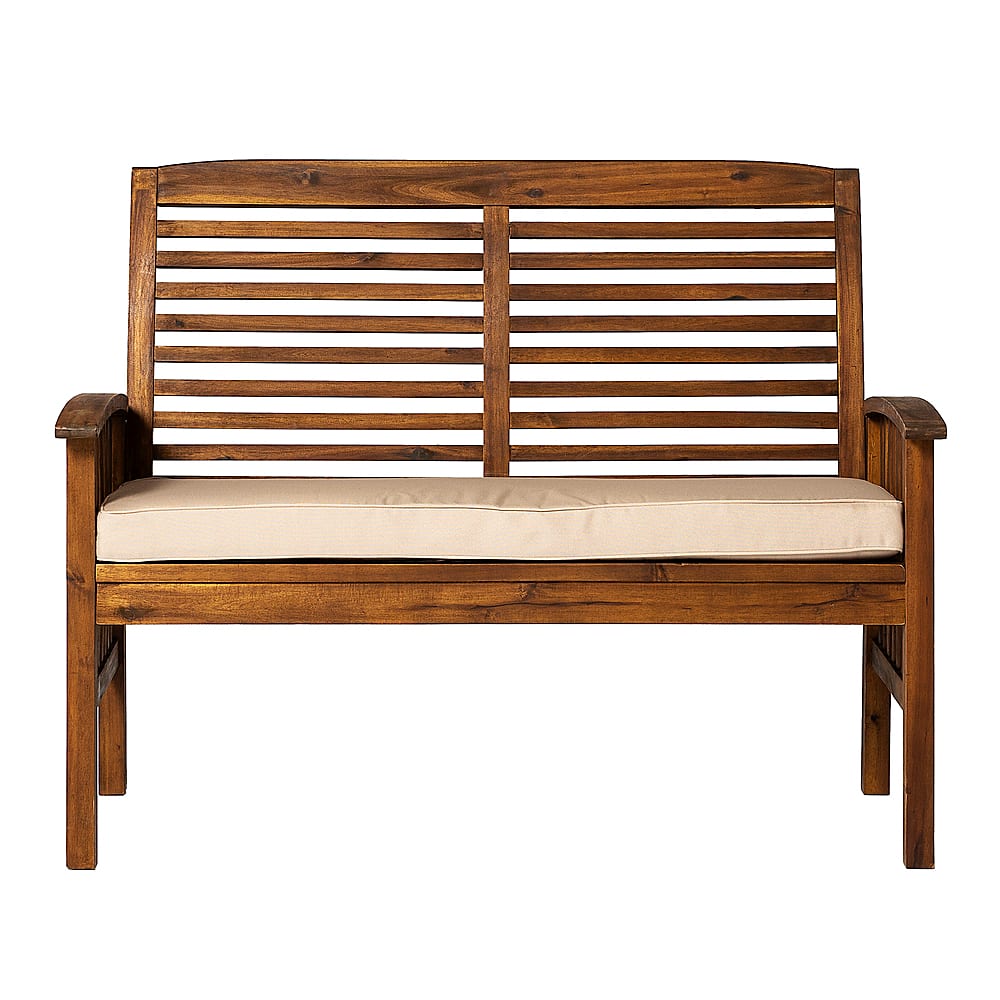 Patio Outdoor Cypress Acacia Wood Garden Bench