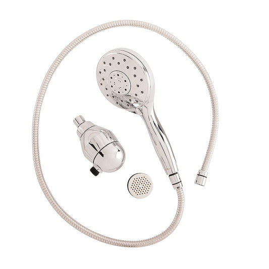 S-H200-C Filtered Showerhead with 5 Spray Settings