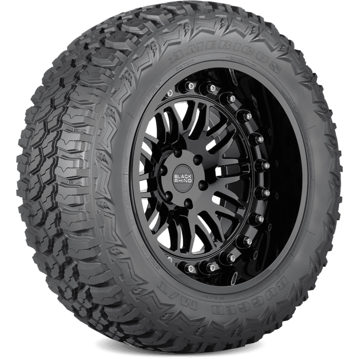 Americus Rugged M/T Mud-Terrain Tire - 35X12.50R22 121 Q LRF 12PLY Rated