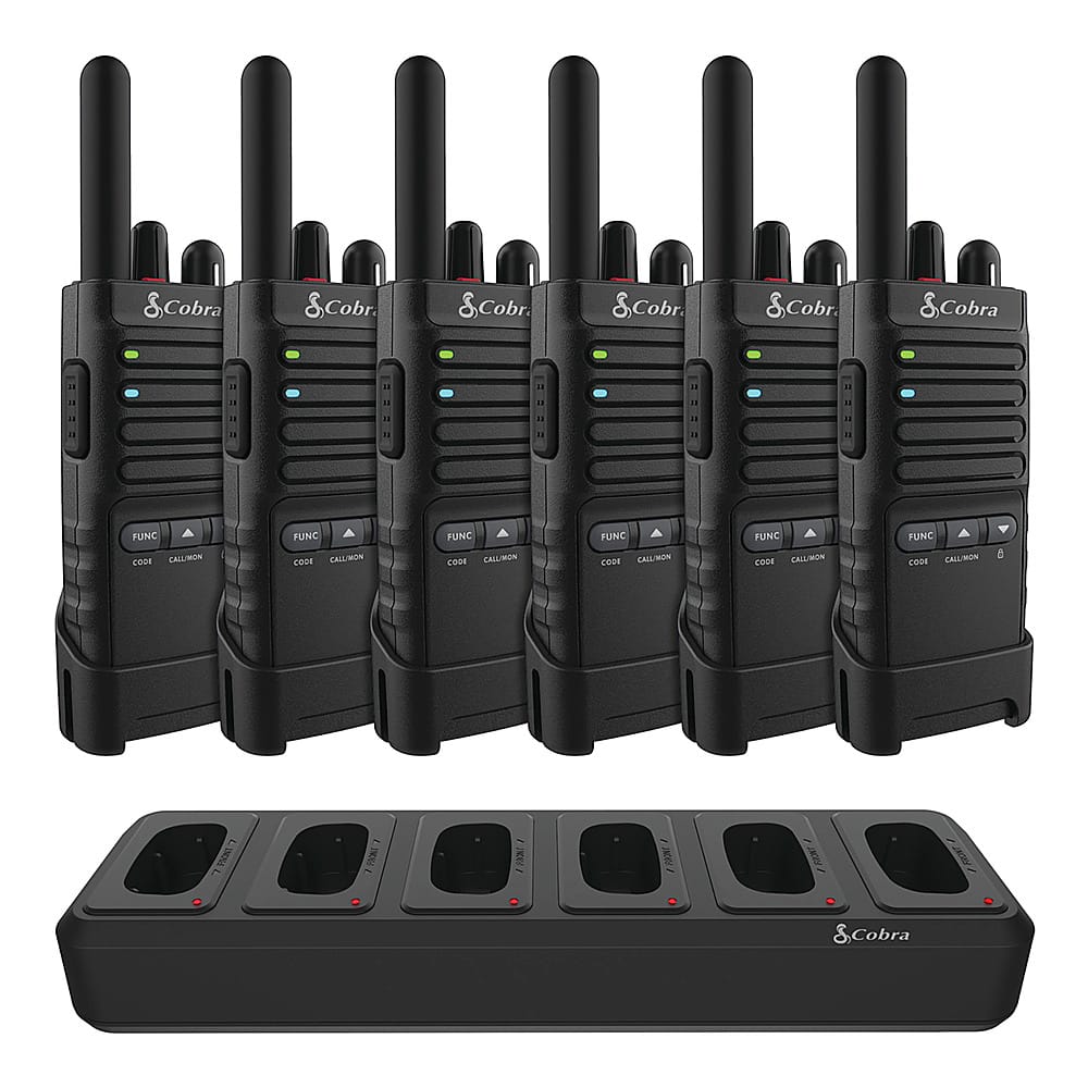 Pro Business 42-Mile, 22-Channel FRS 2-Way Radios (6-Pack)