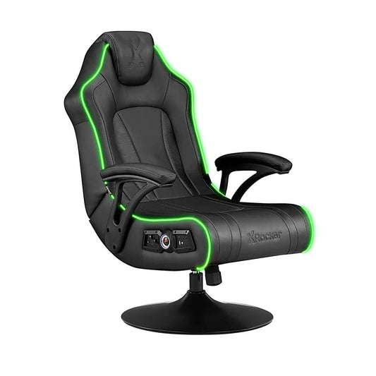 CXR3 LED Audio Pedestal Gaming Chair with Subwoofer