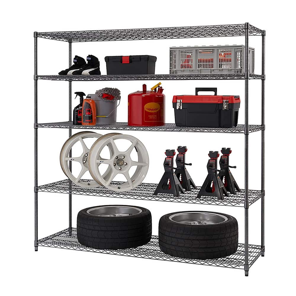 TRINITY PRO® 5-Tier | 72x24x72 | Industrial Wire Shelving | NSF |