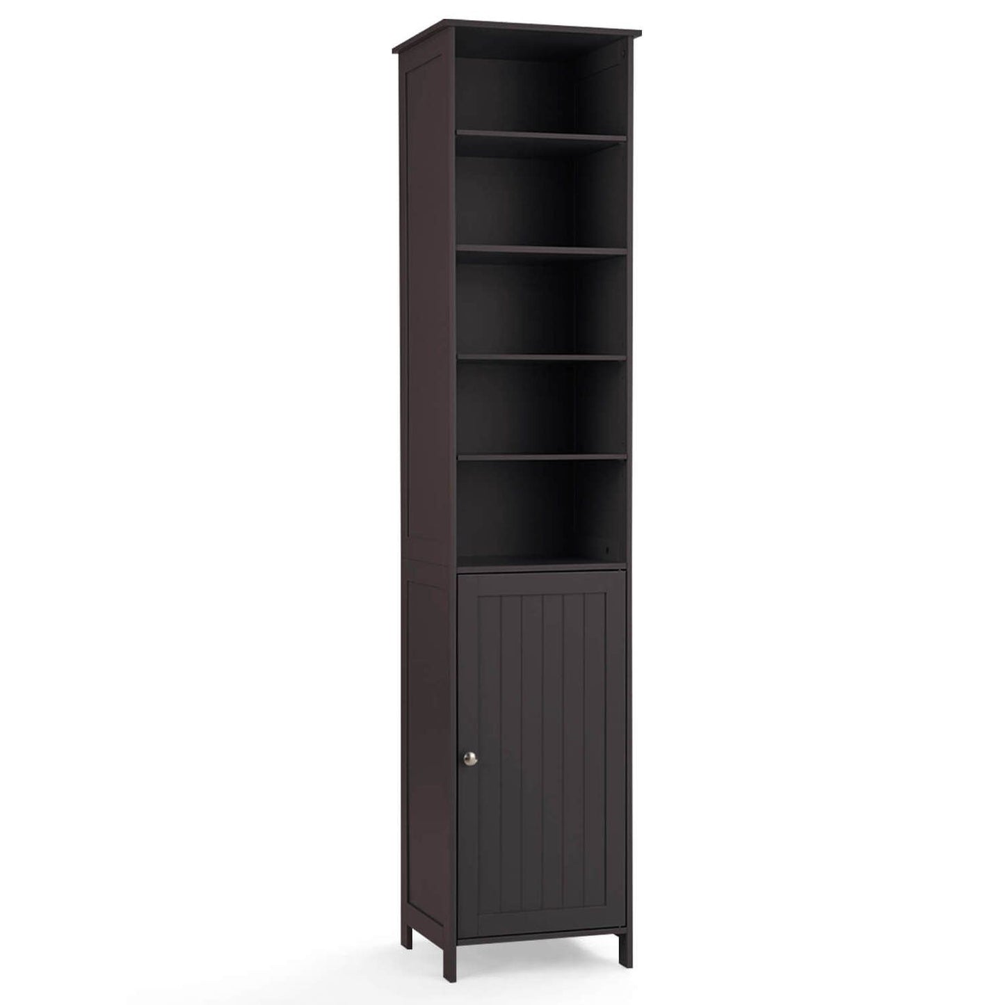 72 Inches Free Standing Tall Floor Bathroom Storage Cabinet