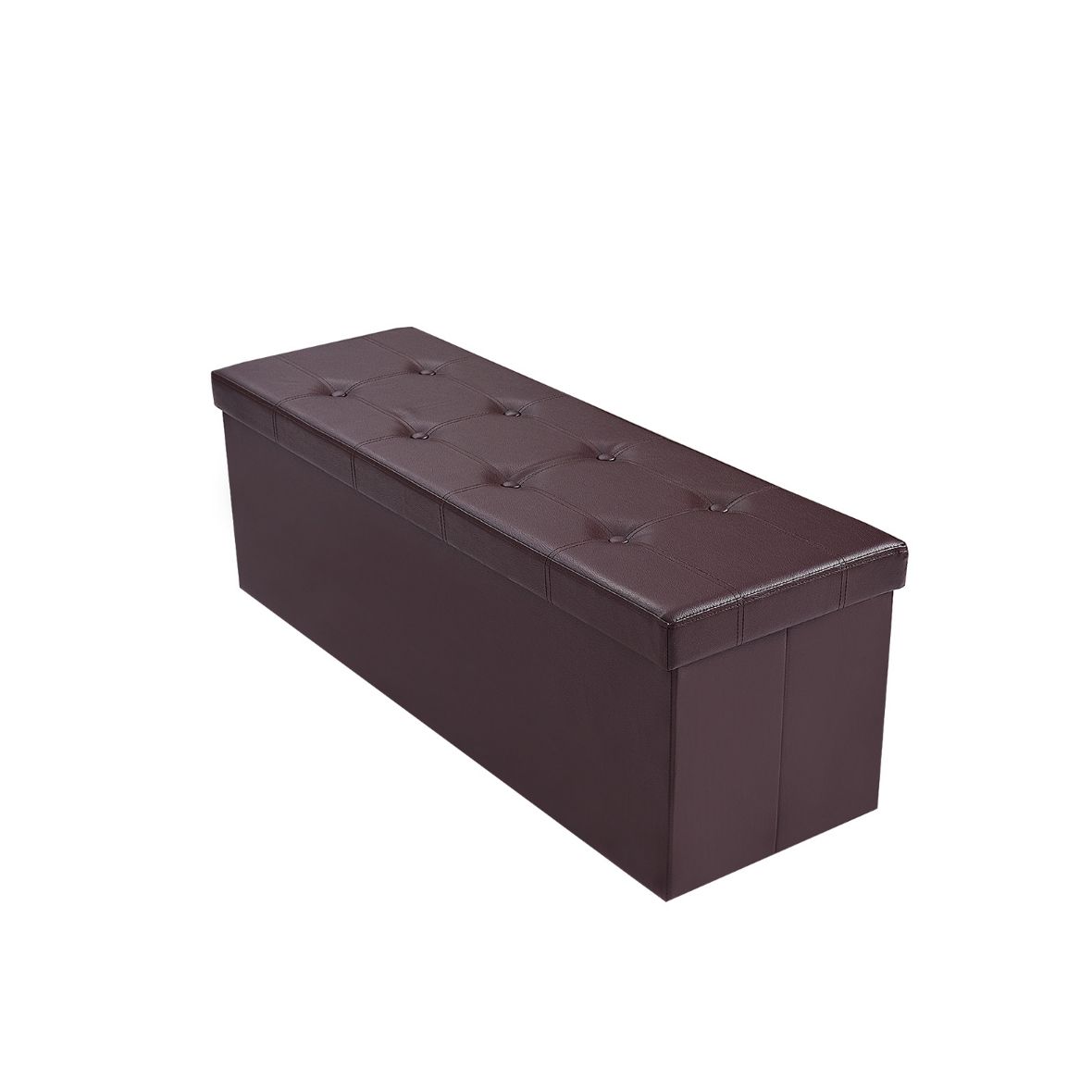 45 Inches Large Folding Ottoman Storage Seat