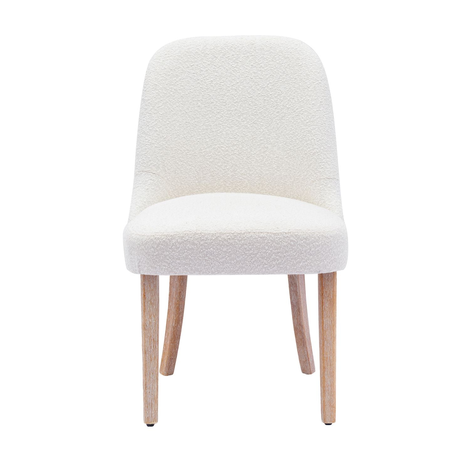 Westintrends Mid-century Modern Upholstered Boucle Dining Chair