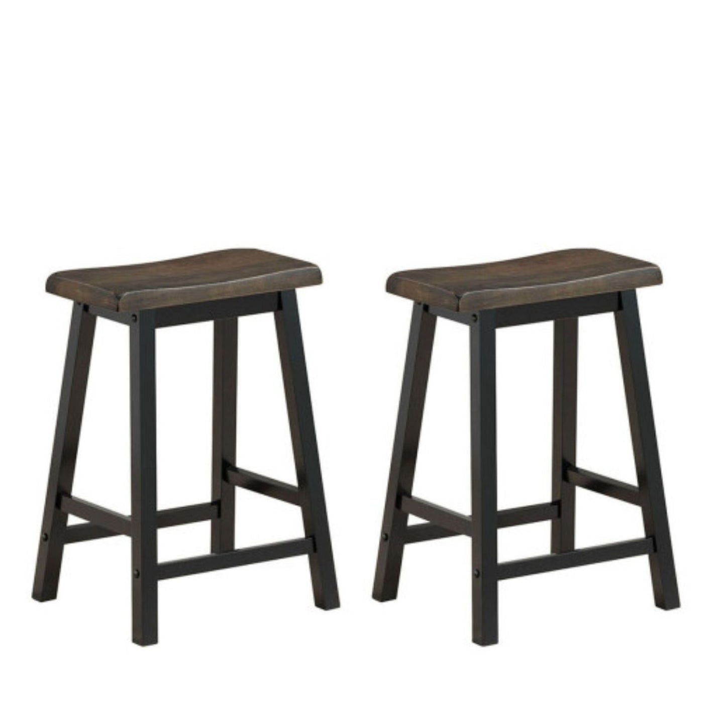 24 Inch Height Set Of 2 Home Kitchen Dining Room Bar Stools