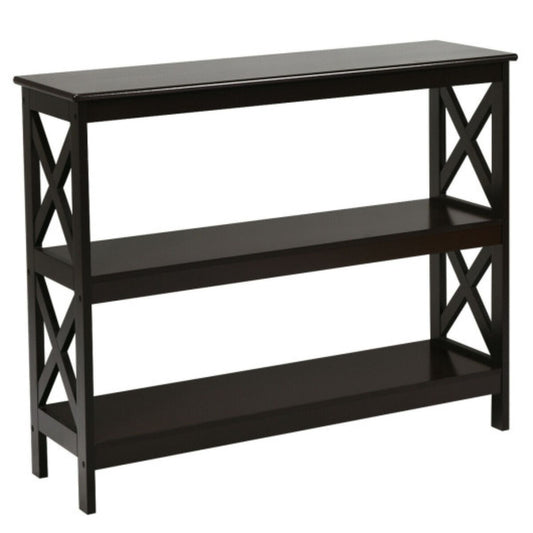 3-tier Console X-design Sofa Side Accent Table